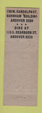 Matchbook Cover - Esquire Pub Chicago IL