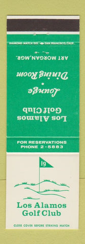 Matchbook Cover - Los Alamos Golf Club NM