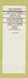 Matchbook Cover - Olde Coach Inn Motor Lodge Nashua NH DD Bean