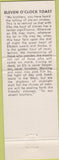 Matchbook Cover - Matchbook Cover Elks Club Eureka CA