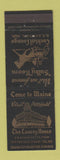 Matchbook Cover - Lancey House Pittsfield MA