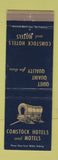 Matchbook Cover - Comstock Hotels Motels San Francisco?