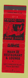 Matchbook Cover - Mark IV Restauran tLounge