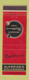 Matchbook Cover - Fred HARvey Alvarado Hotel Albuquerque NM
