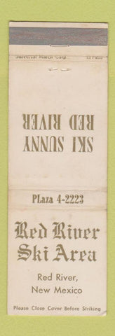 Matchbook Cover - Red River Ski Area Red River NM WORN