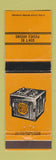 Matchbook Cover - Ray Lite Battery WORN
