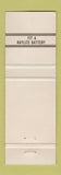 Matchbook Cover - Ray Lite Battery WORN