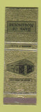 Matchbook Cover - Bank of Morehouse Bastrop LAS WEAR