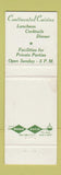 Matchbook Cover - Restaurant Laurent New York City WEAR