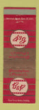 Matchbook Cover - B&P Papers Bermingham Prosser Chicago Kalamazoo WEAR