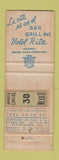 Matchbook Cover - Hotel Ritz Mexico