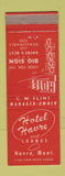 Matchbook Cover - Hotel Havre MT