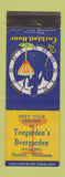 Matchbook Cover - Teegarden's Beer Garden Shelby MT girlie