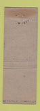 Matchbook Cover - Teegarden's Beer Garden Shelby MT girlie
