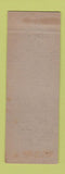 Matchbook Cover - Black Bear Hotel Cafe Thompson Falls MT WEAR