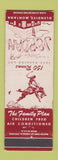 Matchbook Cover - Hotel Jordan Glendive MT cowboy WEAR