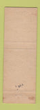 Matchbook Cover - Hotel Jordan Glendive MT cowboy WEAR