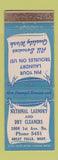 Matchbook Cover - National Laundry Dry Cleaners Great Falls MT WEAR