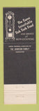 Matchbook Cover - Tick Tock Restaurant Hollywood Toluca CA