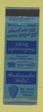 Matchbook Cover - Ambassador Hotel Seattle WA WEAR