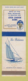 Matchbook Cover - Sunseri Insurance Agency Galveston TX WEAR