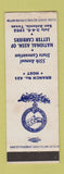 Matchbook Cover - National Letter Carriers Union San Antonio TX 1952