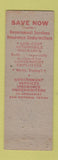 Matchbook Cover - National Letter Carriers Union San Antonio TX 1952