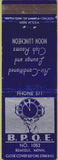 Matchbook Cover - Matchbook Cover Elks Club Bemidji MN