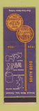 Matchbook Cover - South Bend Tools Lathes IN 1956