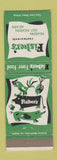 Matchbook Cover - Fisher's Restaurants Pasadena Arcadia CA