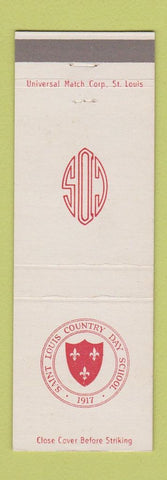 Matchbook Cover - Saint Louis Country Day School St Louis MO
