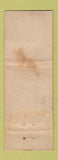 Matchbook Cover - Clock Grill New Lexington OH low phone # hillbilly WEAR