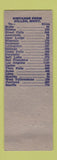 Matchbook Cover - Beck's Bar Lounge Dillon MT