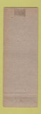 Matchbook Cover - Reno Cabins oil gas Whitefish MT WEAR
