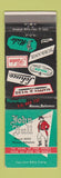 Matchbook Cover - John Bull Nassau Bahamas Store Rolex Mido Mappin Webb