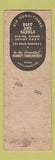 Matchbook Cover - Hotel Webster Hall Pittsburgh PA