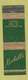 Matchbook Cover - Kerbell's Chicago IL Restaurant WEAR