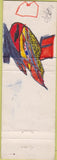 Matchbook Cover - Matchbook Cover Elks Club Vallejo CA WEAR