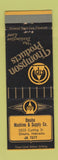 Matchbook Cover - Thompson Auto Parts Omaha Machine Supply Omaha NE
