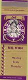 Matchbook Cover - Matchbook Cover Elks Club Reno NV