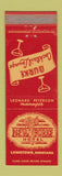 Matchbook Cover - New Burke Hotel cocktail lounge Lewistown MT