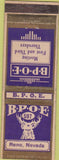 Matchbook Cover - Matchbook Cover Elks Club Reno NV