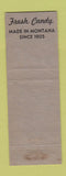 Matchbook Cover - Jamers Confectionery Butte Helena MT WEAR