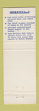 Matchbook Cover - Chef Lalanne Kitchen Kearney NE