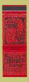 Matchbook Cover - Misty Lounge Lincoln NE restaurant