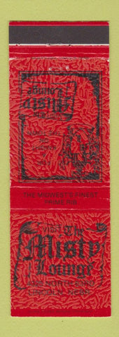 Matchbook Cover - Misty Lounge Lincoln NE restaurant