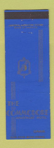 Matchbook Cover - Commodore Hotel Omaha NE
