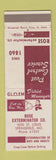 Matchbook Cover - Rose Exterminating Springfield MO rats insects