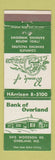 Matchbook Cover - Bank of Overland MO