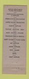 Matchbook Cover - Brain's Stationery Toys Gifts Sporting Goods Omaha NE